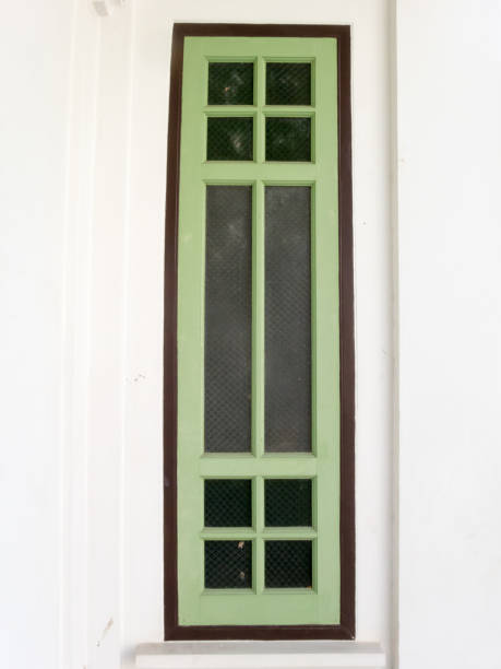 istock Vintage wooden window. 1215098470