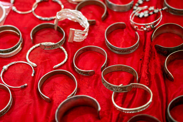 istock the beautiful silver  handicraft from Cambodia 1215115522
