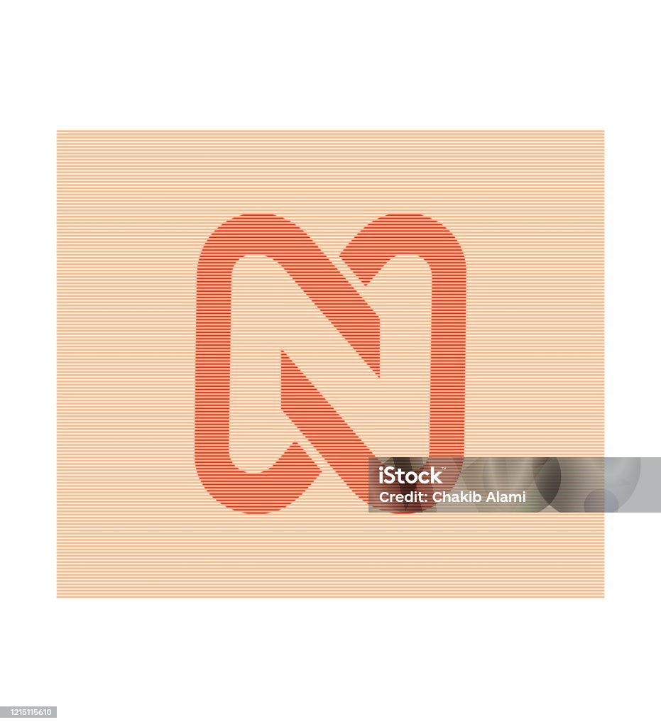 Capital Letter N Stock Illustration - Download Image Now - Letter ...