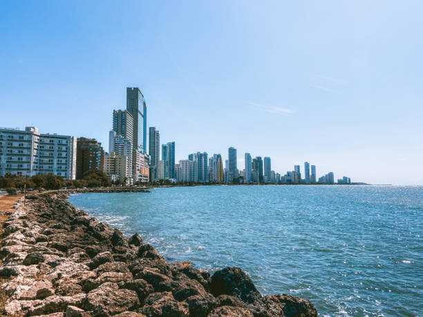 istock Bocagrande district in Cartagena Colombia 1215123787