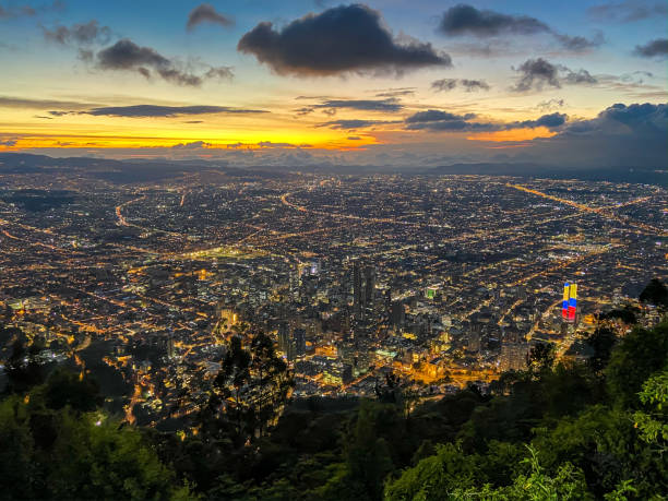 istock Montserrate view in Bogota, Colombia 1215126275