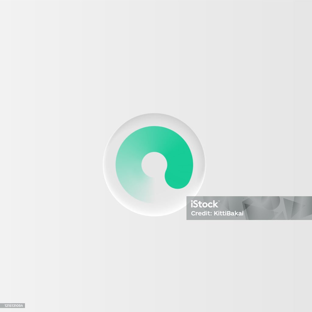 Round Loading Screen Ui Very High Detailed White User Interface Round Loading Button For ...