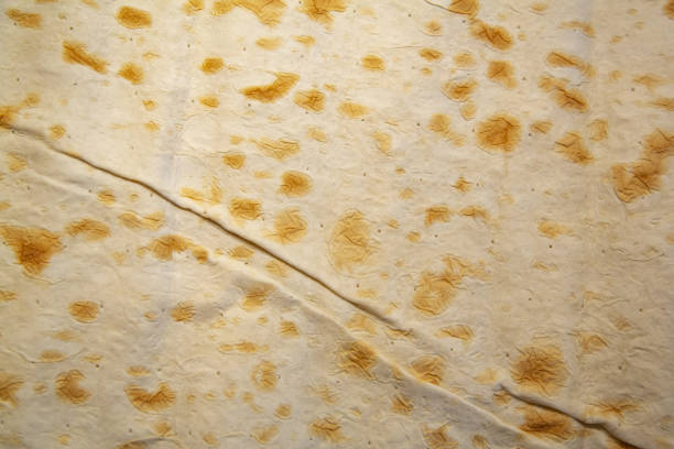 istock Traditional pita bread. Thin Armenian lavash 1215132413