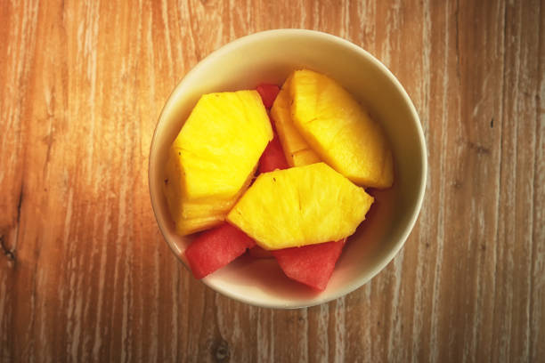 istock Bowl of fruit close up 1215142569