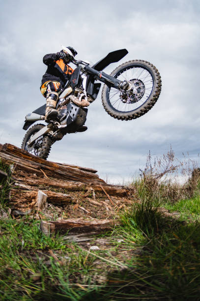 istock Enduro bike rider 1215143147