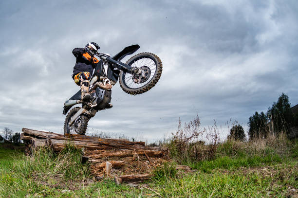 istock Enduro bike rider 1215143198