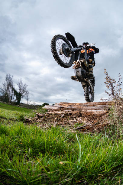 istock Enduro bike rider 1215144773