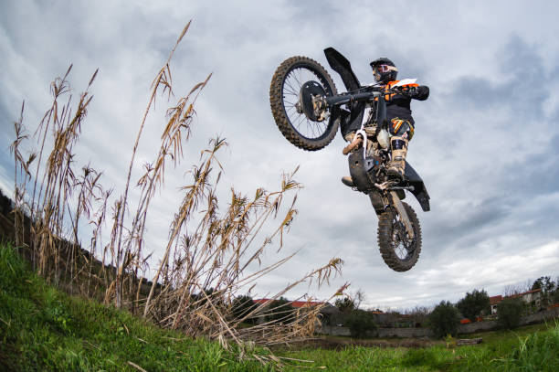 istock Enduro bike rider 1215144818
