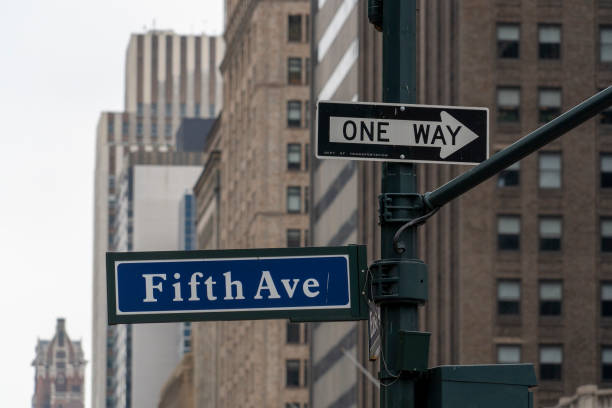 istock New york little 5th avenue sign 1215154877