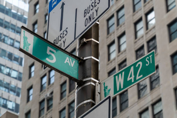 istock New york little 5th avenue sign 1215154907