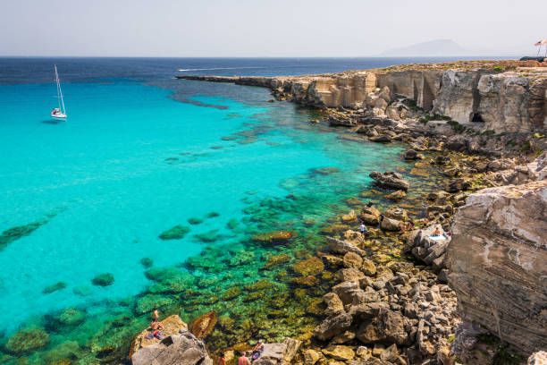 istock Cala Rossa in Favignana, Sicily 1215157657