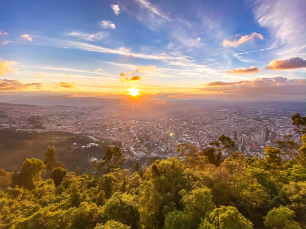 istock Montserrate view in Bogota, Colombia 1215158957