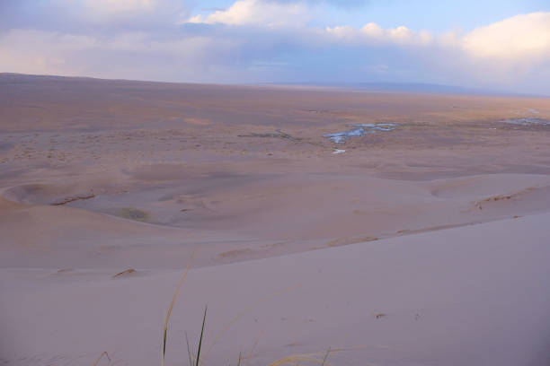 Landscape view of Gobi desert at Mongolia.