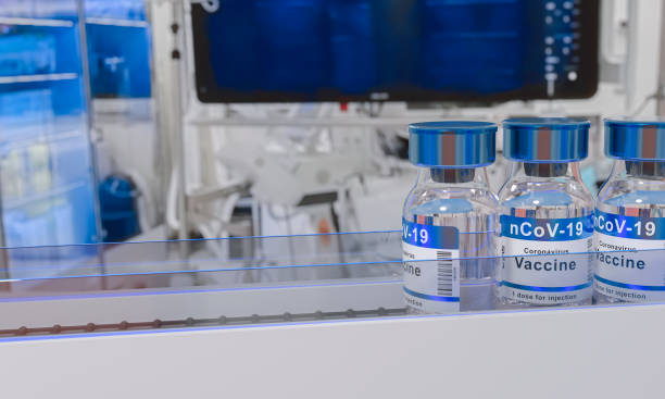 istock Vaccine Coronavirus COVID-19 on Conveyor Belt 1215180718
