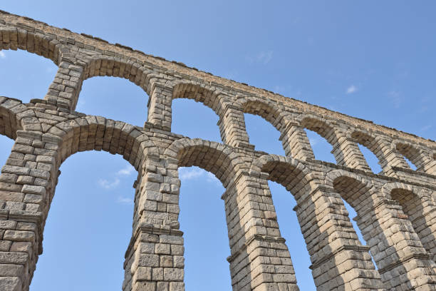 istock Aqueduct of Segovia, Spain 1215184785