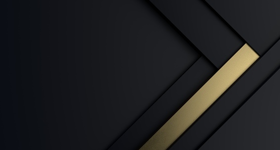Geometric, Black, Textured, Gold, Abstract, Modern, Background, Shapes, Shadow