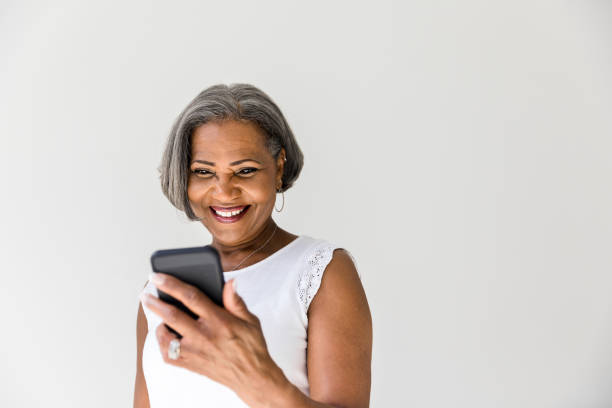 istock Attractive woman taking selfie 1215188844