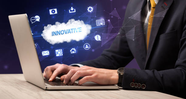 istock Businessman working with laptop 1215195576