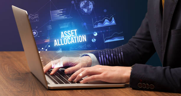 istock Businessman working on laptop, business concept 1215197055