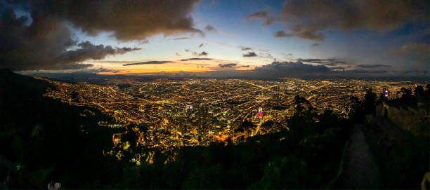 istock Montserrate view in Bogota, Colombia 1215203476