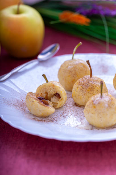 istock Sweet apple ravioli 1215203580