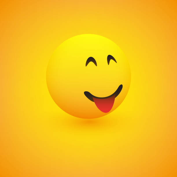 istock Smiling Emoji with Stuck Out Tongue 1215204820