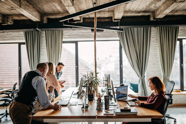 Busy People On Regular Office Day