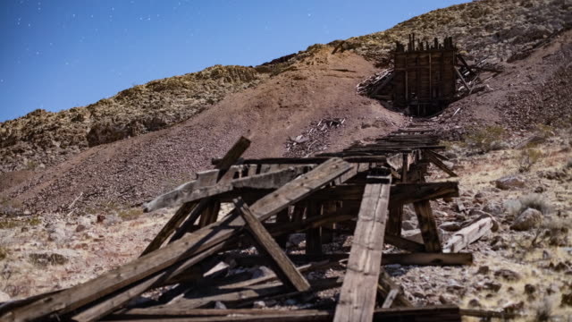 Noonday Mine Ore Chute - Time lapse - South Nopah Range - Tecopa, CA