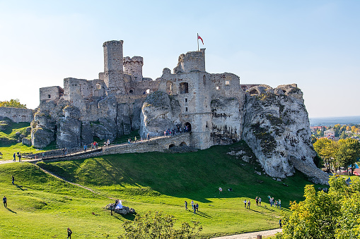 Ruins of castle Ogrodzieniec (Poland)