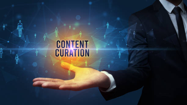 istock Hand holding social media related inscription 1215206529