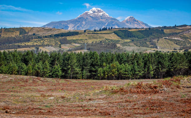 istock Illinizas volcano from the road 1215206612