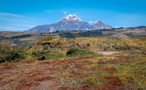 istock Illinizas volcano from the road 1215206628