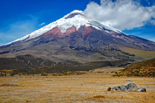 istock Cotopaxi volcano on a sunny day 1215206660
