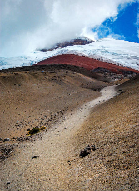 istock Close view of the Cotopaxi volcano 1215207354