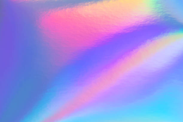 trendige regenbogen pastell farbige neon holographischen hintergrund - condensation vibrant color bright vitality stock-fotos und bilder