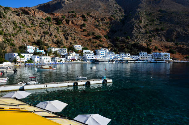 istock Crete island: Loutro village. 1215217546