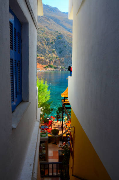 istock Crete island: Loutro village. 1215218644