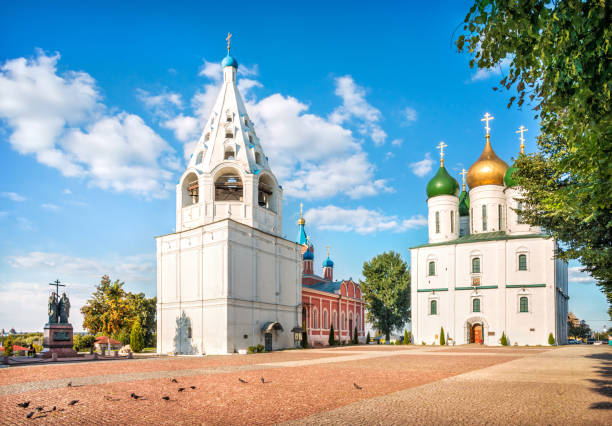 istock pigeons on Kolomna Cathedral Square 1215222657