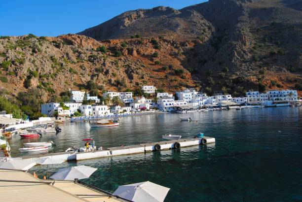 istock Crete island: Loutro village. 1215222683