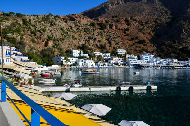 istock Crete island: Loutro village. 1215224831