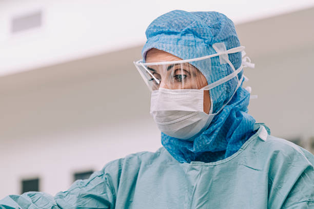 istock Healthcare worker during Covid 19 virus outbreak 1215244350