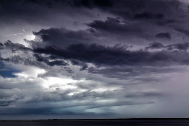 istock Cloudscape Storm Lightning Thunderstorm Weather Moody 1215251032