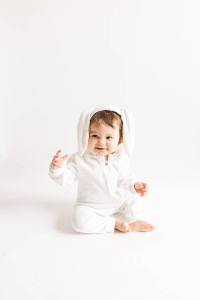 istock White Baby Girl Bunny 1215255200