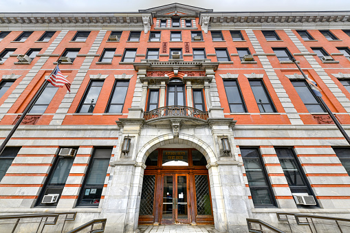 The campus of McGill University in Montreal, Quebec, Canada.