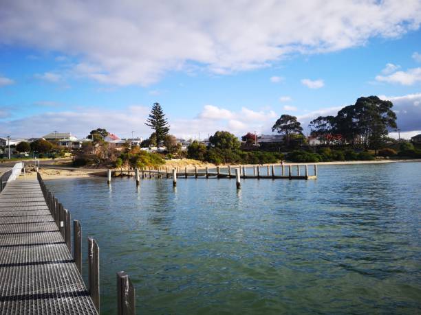istock Pirates Bay coast landscape view 1215261769