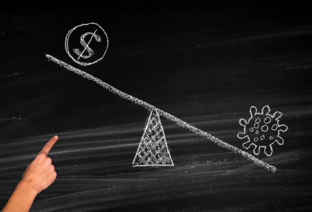 istock Coronavirus,economy, currency crisis 1215263397