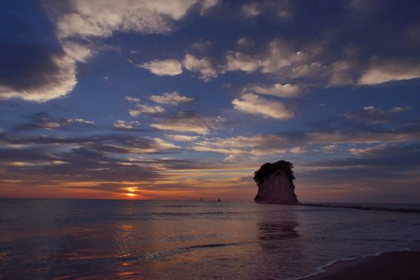 istock small island in the morning sun rises 1215269489