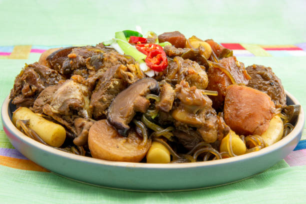 istock Stewed chicken with soy sauce 1215271922