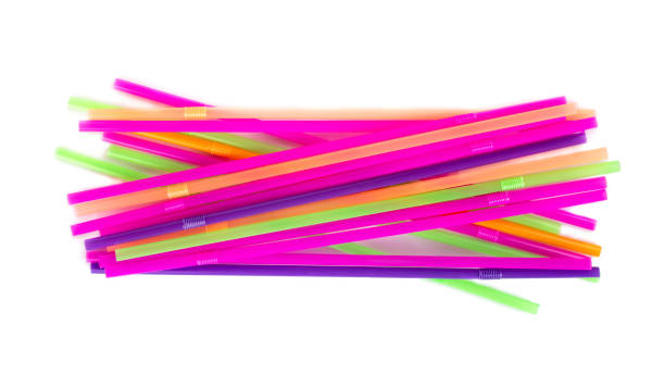 istock colorful straws for drinks isolated on white background 1215275498