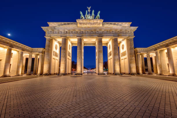 istock The famous Brandenburg Gate 1215286576